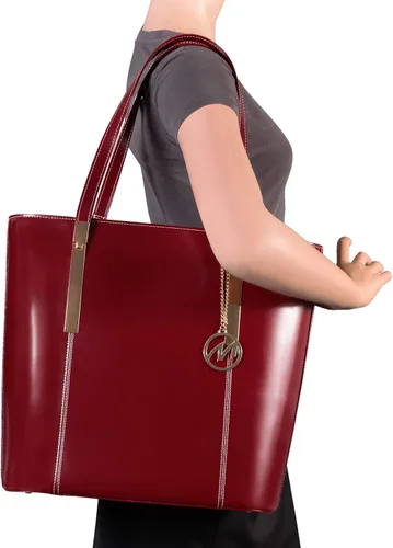 Miniatura 6 de McKlein Aldora - Bolso de piel para mujer con bolsillo para tablet