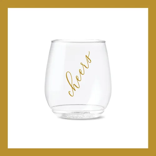 Miniatura 6 de TOSSWARE POP Vino Classic Cheers Series de 14 onzas, color, juego de 6, calidad premium, reciclables, irrompibles y de plástico transparente