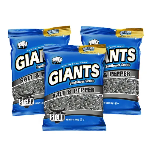 Miniatura 11 de GIANTS - Semillas de girasol originales – Semillas de girasol para comer, semillas de girasol a granel, semillas de girasol ligeramente saladas