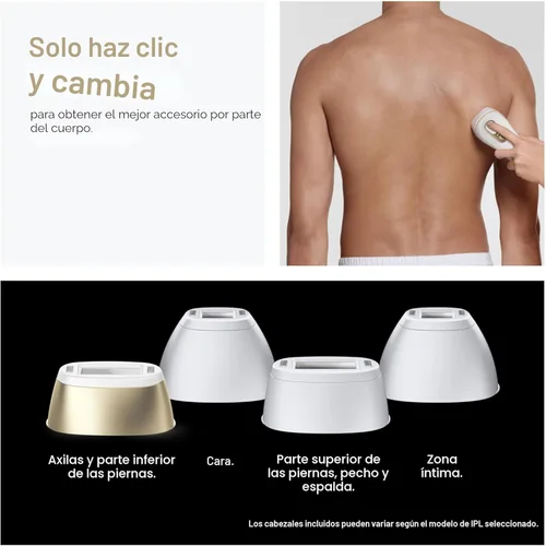 Miniatura 5 de Braun IPL Silk·Expert Pro 5 PL5347 - Sistema de depilación en casa de última generación para mujeres y hombres, resultados de larga duración, 3