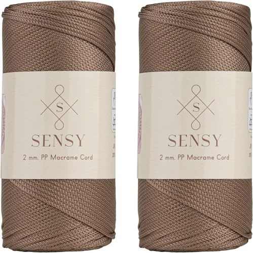 Miniatura 114 de Sensy Premium Cuerda de Poliéster de 2mm 251 Yardas Cuerda de Polipropileno 100% Cordón de Macramé 2mm Cordón para Bolsa de Ganchillo Cuerda