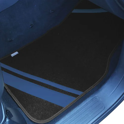 Miniatura 3 de FH Group Alfombrillas de Piso de Coche – Alfombrillas de Alfombra para Automóvil, Alfombrillas de Piso Automotrices de Ajuste Universal, Azul