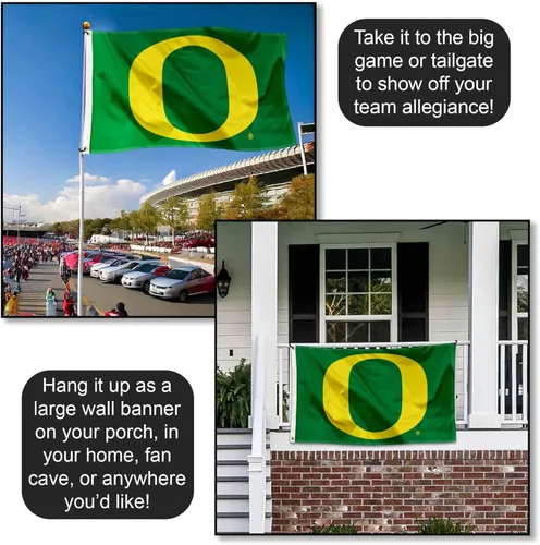 Miniatura 4 de Bandera de Oregon Green 3x5
