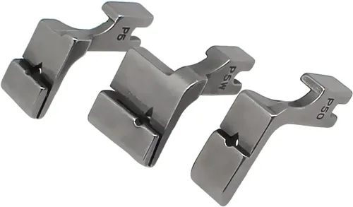 Miniatura 5 de 3PCS Recolección Plisado/Fruncido Presser Pie #P5 P50 P5W para Máquina de Coser Industrial JUKI Brother 3 piezas (P5 P50 P5W)