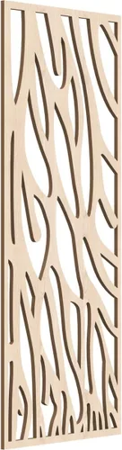 Miniatura 178 de 9 3/8"W x 24 3/8"H x 1/4"T Bristol Decorativos Paneles de Pared de Madera Calado, Cereza