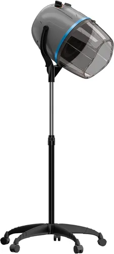 Miniatura 11 de JupiterForce Secador de pelo profesional con capucha de 1300 W, ajustable, capó de pie, con ruedas rodantes, para el hogar, salón, spa