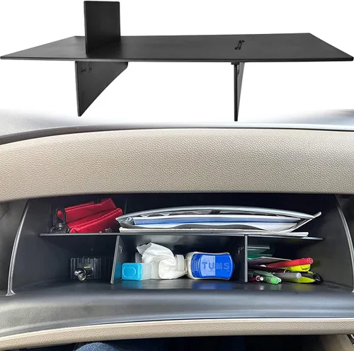 TACORBO Organizador de Guantera Compatible con Honda Pilot 2016-2022 / Ridgeline 2017-2022 2023/ Passport 2019-2022 2023 Accesorios, Inserto de