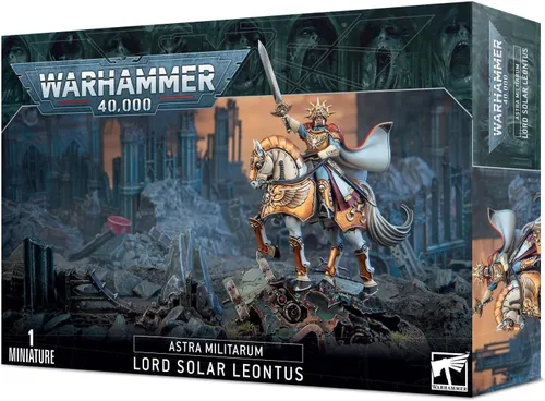 Miniatura 2 de Games Workshop Warhammer 40k - Astra Militarum Solar Lord Leontus