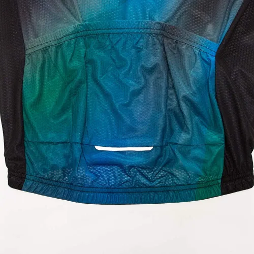 Miniatura 146 de Weimostar Hombre Ciclismo Jersey Manga Corta Bicicleta Ropa Multicolor Diamante