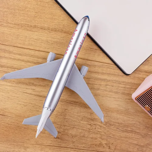 Miniatura 4 de Modelo de avión 1:300 escala modelo avión americano MD11 modelo avión para regalo y decoración