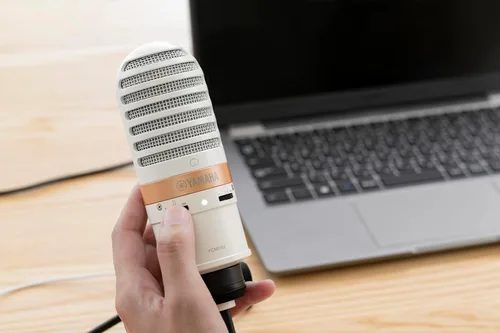 Miniatura 6 de Yamaha Micrófono condensador USB de alta definición YCM01U blanco