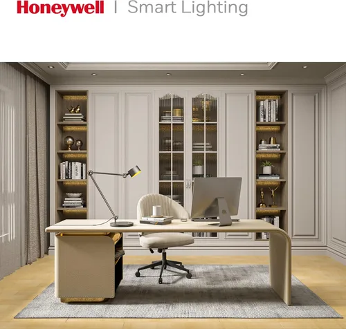 Miniatura 6 de Honeywell Lámpara LED de escritorio, 01A Sunturalux luz de escritorio para oficina en casa, 4000 K regulable para el cuidado de los ojos, lámpara