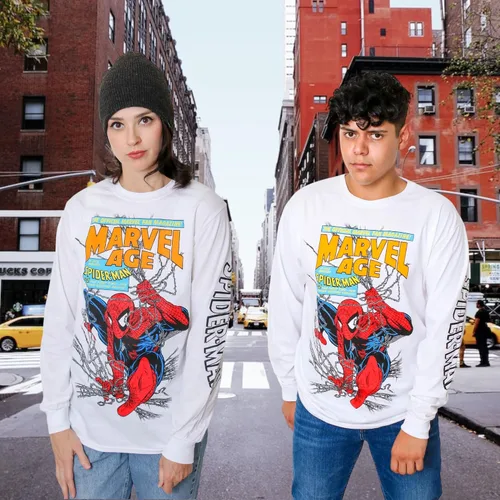 Miniatura 4 de Marvel Spider-Man Age - Camiseta de manga larga para hombre