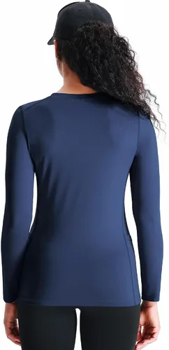 Miniatura 48 de NELEUS - Camisa deportiva de compresión atlética, de manga larga, para mujer, dry fit, paquete de 3