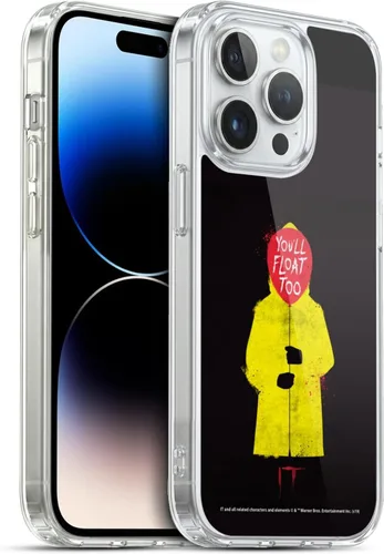 Miniatura 83 de Head Case Designs Funda de gel suave con licencia oficial de la película de TI Pennywise 2 Graphics compatible con Apple iPhone 15 Pro