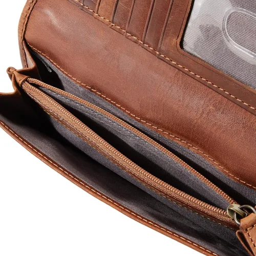 Miniatura 5 de FRYE Cartera de piel Melissa Continental Snap