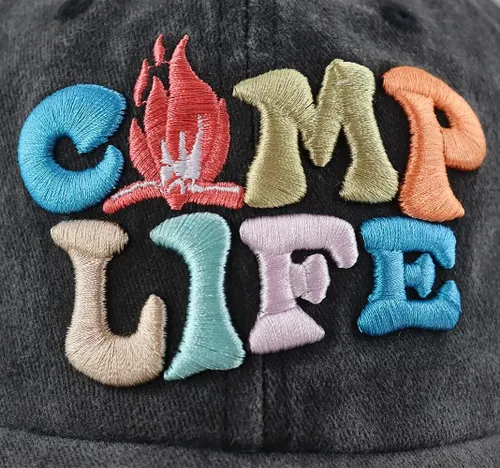 Miniatura 2 de Gorra de béisbol para hombres y mujeres, divertida gorra de béisbol bordada en 3D de algodón ajustable