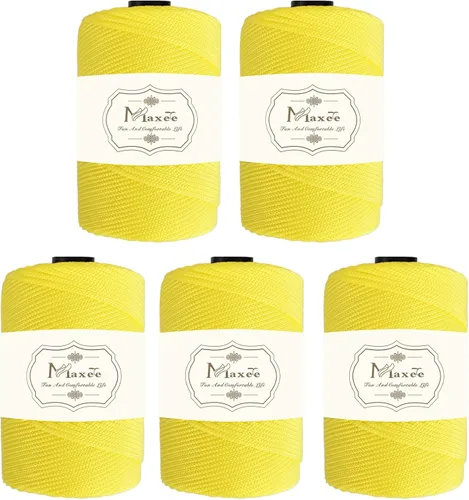 Miniatura 84 de Cordón de macramé premium de poliéster 3 mm × 218 yardas, cordón de macramé 100% polipropileno de 3 mm, ideal para crochet, colgadores de pared, 30