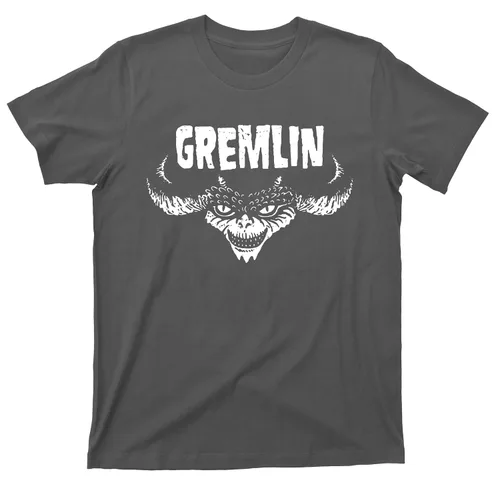 Gremlin T Shirt Horror Punk Rock N Roll Heavy Metal Concert Movies Tee (XL, Charcoal)