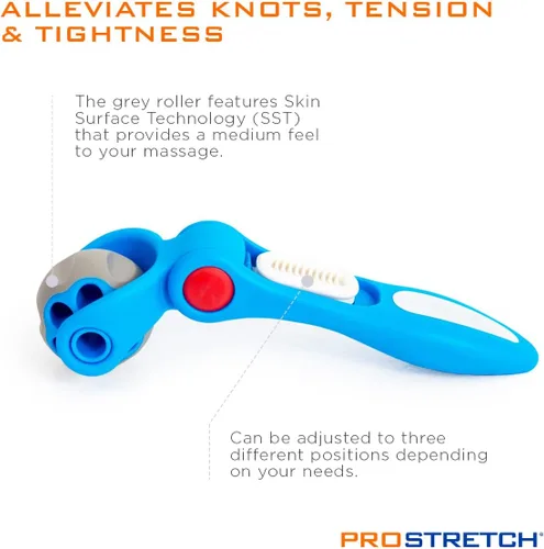 Miniatura 2 de ProStretch Rodillo muscular Uno Fascia, herramienta de masaje portátil y ajustable para recuperación muscular y terapia de tejido profundo