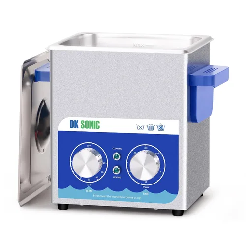 Miniatura 16 de DK SONIC Limpiador Ultrasónico, 1.5L 60W Limpiador Ultrasónico de Joyería de Acero Inoxidable con Cesta de Limpieza, Temporizador Mecánico