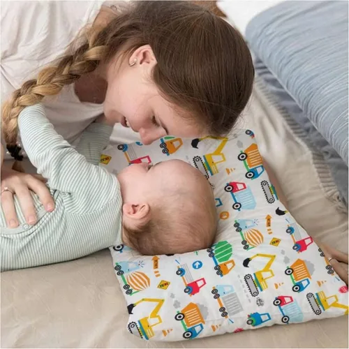 Miniatura 7 de Fundas de almohada para bebés y niños pequeños, con patrón de Trcuk, funda de almohada para niños y almohadas de viaje de 13 x 18 pulgadas, 14 x 19