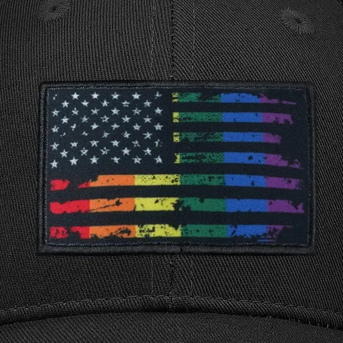 Miniatura 2 de American Flag Hat Pride Hat LGBT Baseball Cap