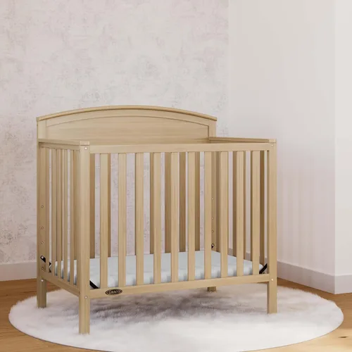 Miniatura 2 de Graco Benton - Mini cuna convertible 4 en 1 con colchón de cuna – Certificado GREENGUARD Gold, colchón de 2.75 pulgadas incluido, cuna de bebé se