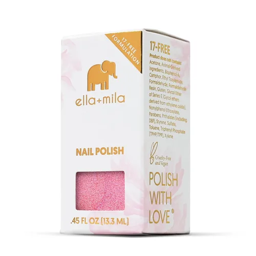 Miniatura 5 de ella+mila Esmalte de uñas profesional – Esmalte de uñas de secado rápido – Fórmula de larga duración y resistente al astillado