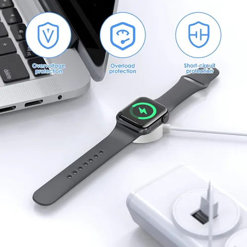 Miniatura 4 de Base de carga para fósil, compatible con Fossil Gen 4 Gen 5 Gen 5E Gen 6, cable de carga de reloj inteligente para Michael Kors Runway Misfit Skagen