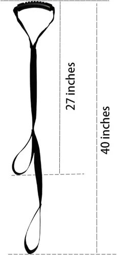 Miniatura 2 de Correa de asistencia de pie para kayak, asas de arrastre de canoa, cuerda ajustable para barco, cuerda de tracción de SUP, kayak, ayuda de pie