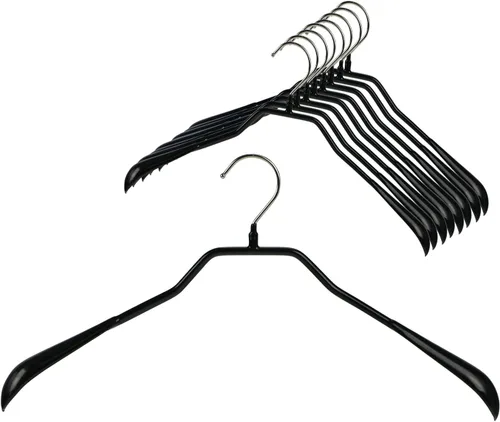Miniatura 8 de Mawa by Reston Lloyd BodyForm Series - Percha de ropa extra ancha antideslizante que ahorra espacio para chaquetas, trajes y abrigos, estilo 46/L