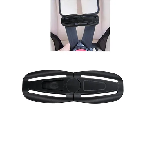 Miniatura 5 de Clip de arnés de pecho universal para asiento infantil y cinturón de pecho para asiento de bebé, hebilla de clip de repuesto universal para niños