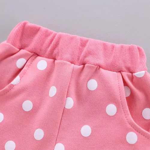 Miniatura 6 de Baby Girl Clothes 3 Pieces Long Sleeved Cute Toddler Infant Outfits Kids Tops and Pants Set