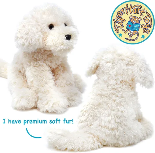 Miniatura 5 de TigerHart Luka The Labradoodle - Peluche de Animal de Peluche Perro Labradoodle de 12 pulgadas