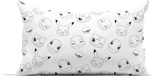 Miniatura 4 de Northwest Pokemon - Juego de cama individual en una bolsa, Pikachu Squirtle Eevee Charmander, ropa de cama de anime para niñas y niños, escuadrón