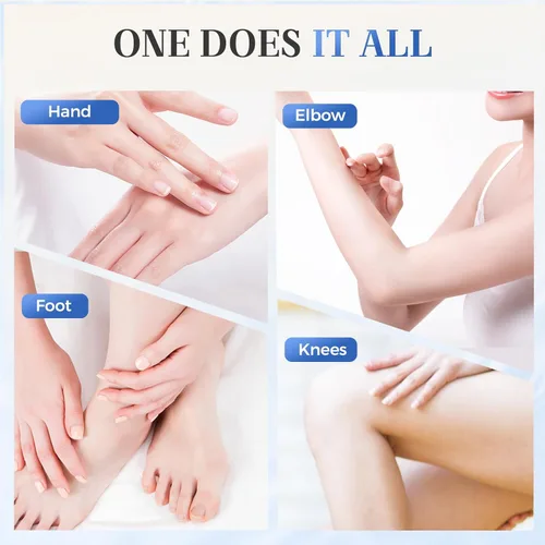 Miniatura 5 de Crema para pies 60% urea, hidratante profunda, antigrietas para pieles secas, duras y ásperas, fórmula mejorada repara, suaviza, suaviza, crema