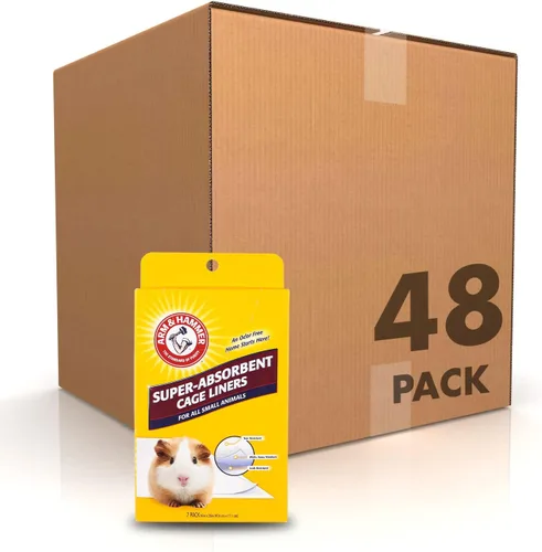 Miniatura 9 de Arm & Hammer Forros de jaula súper absorbentes para conejillos de indias, hámsters, conejos y todos los animales pequeños Los mejores forros