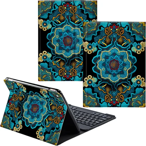 Miniatura 51 de Para Samsung Galaxy Tab S6 Lite Funda 2022/2020 Teclado Inalámbrico Desmontable Y Cubierta De Soporte De Cuero PU Funda Protectora Para Samsung