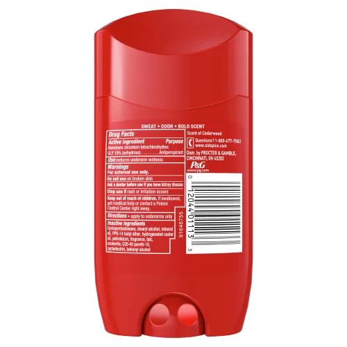 Miniatura 8 de Old Spice Antitranspirante y desodorante para hombres, aroma Swagger, 2.37oz