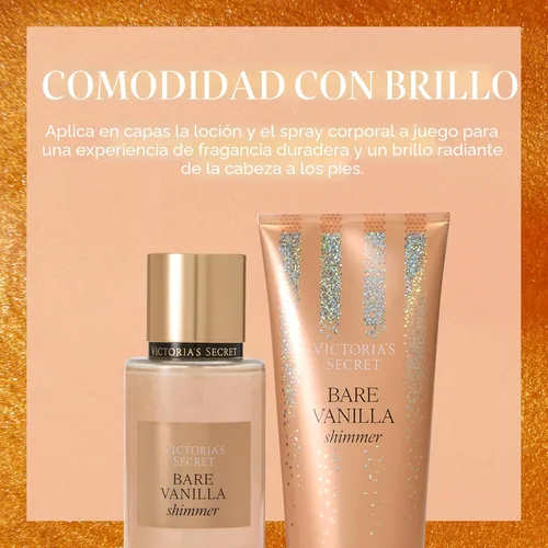 Miniatura 4 de Victoria's Secret Bare Vanilla Shimmer Bruma de 8.4oz