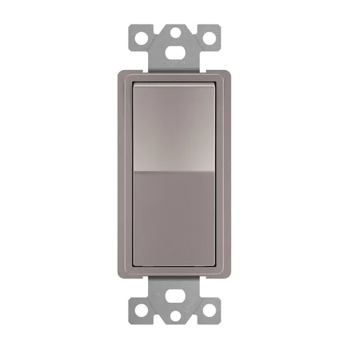 Miniatura 29 de ENERLITES Interruptor de luz de paleta decorativa de 3 vías, acabado brillante, un solo polo o tres vías, 3 cables, tornillo de puesta a tierra