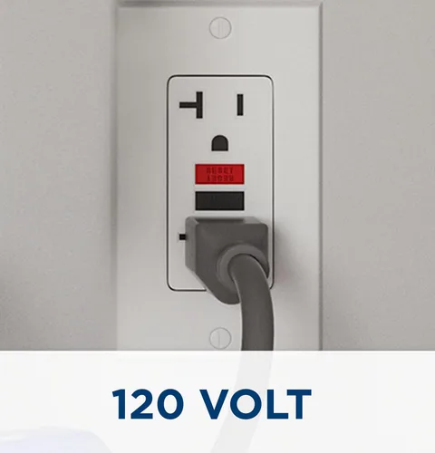 Miniatura 4 de GE Appliances Calentador de agua eléctrico versátil Plug and Play de 10 galones con termostato ajustable, se instala fácilmente donde lo desee, 120