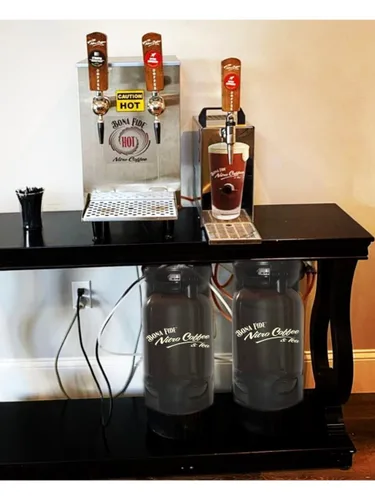 Miniatura 5 de Café de cerveza fría, Etiopía orgánica, barril de 5 galones, café de barril en barril todavía/plano, café de barril en grifo