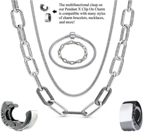 Miniatura 3 de Abalorio de plata de ley 925 con colgante de cuervo de pájaro negro para pulseras o collares similares Plata esterlina Sin gemas