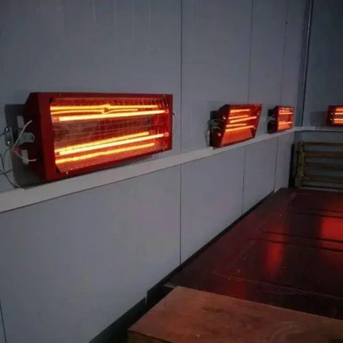 Miniatura 8 de Xuthusman 2 unids 2KW Spray Baking Booth Infrarrojos Pintura Curado Lámpara Tubo Cabina Hornear Lámpara de Fibra de Carbono Auto Calefacción Luz