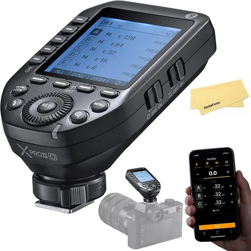 Miniatura 11 de GODOX Disparador de flash inalámbrico XProII-S TTL para cámaras Sony, 2.4G 1/8000s HSS, Bluetooth incorporado para control de aplicación