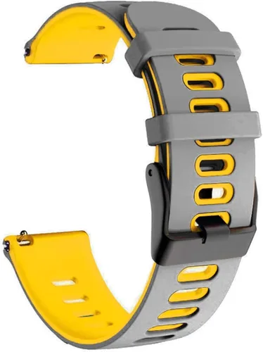 Miniatura 25 de Correas de silicona de 20 de 0.866 in para reloj inteligente Huawei Watch Gt 2 Pro GT2 GT 3 42 1.811 in (color: 10, tamaño: 0.787 in)
