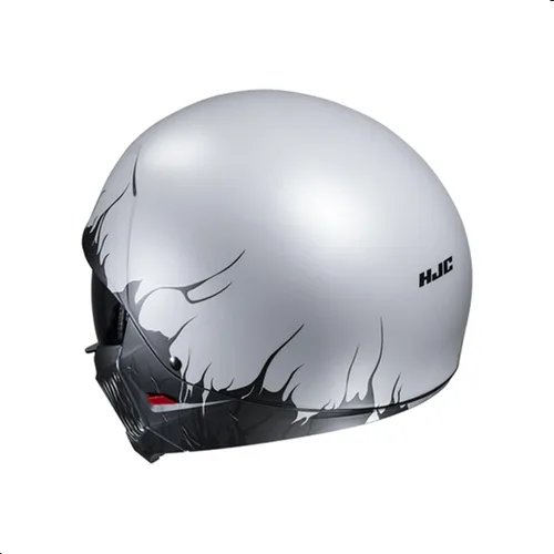 Miniatura 4 de Casco de motocicleta de cara abierta HJC i20 Scraw, aprobado por DOT (MC10SF, XS)