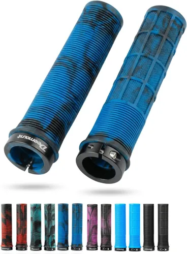 Miniatura 9 de Empuñaduras de bicicleta para manillar de bicicleta - Cómodos agarres de bloqueo para bicicleta de montaña, BMX, disponibles en múltiples opciones